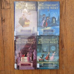 Knopf Wollstonecraft Detective Agency 4 Book Set Hardcover Jordan Stratford
